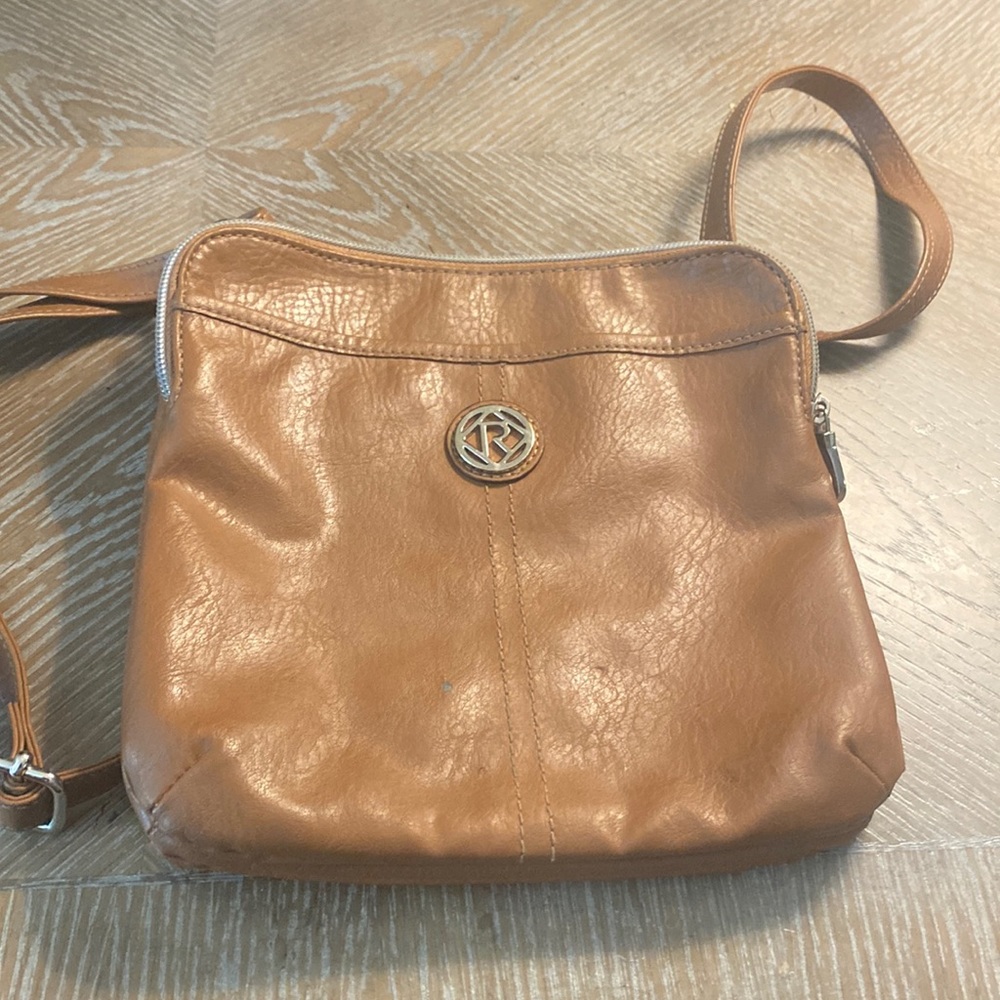 Brown Relic crossbody bag
